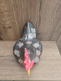 Poule en papier mâché - Libération - Aude Goalec et Nicole Jacobs