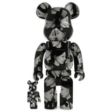 400% + 100% Bearbrick Black Scandal Yohji Yamamoto x Suzume Uchida x S.H.I.P & Crew Multiple Selves - Medicom Toy