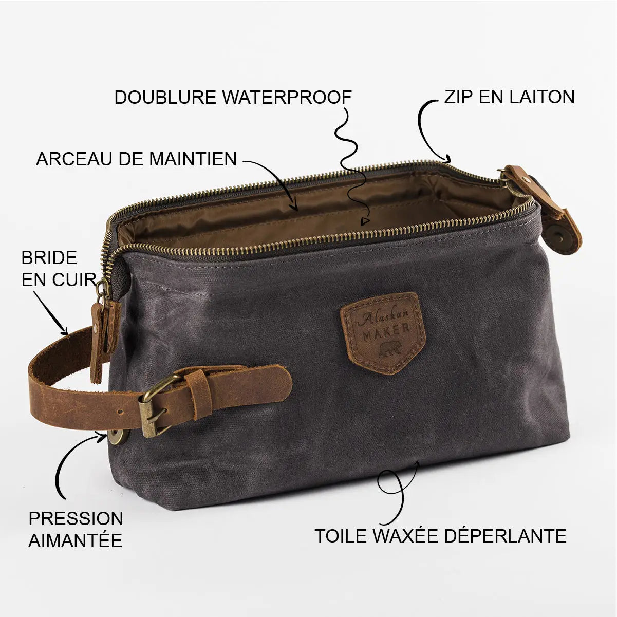 Trousse de toilette de voyage K2 - Alaskan MAKER