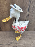 Canard enchaîné en papier mâché - examen - Aude Goalec et Nicole Jacobs - Sculpture en papier mâché