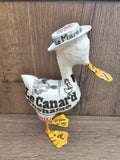 Canard enchaîné en papier mâché - France - Aude Goalec et Nicole Jacobs - Sculpture en papier mâché