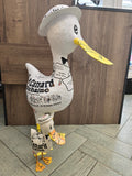 Canard enchaîné en papier mâché XXL- Espoir - Aude Goalec et Nicole Jacobs - Sculpture en papier mâché