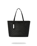 Sac - HALF SPRITZ BLACK/GREY CHECK TOTE - SPRAYGROUND