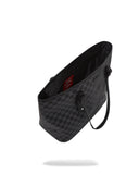 Sac - HALF SPRITZ BLACK/GREY CHECK TOTE - SPRAYGROUND