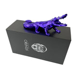 Sculpture Croco Spirit Purple Edition by Richard Orlinski